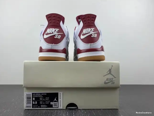 MaikeSneakers SB Red Pine Retro 4 DR5415-160 Jordan 0623